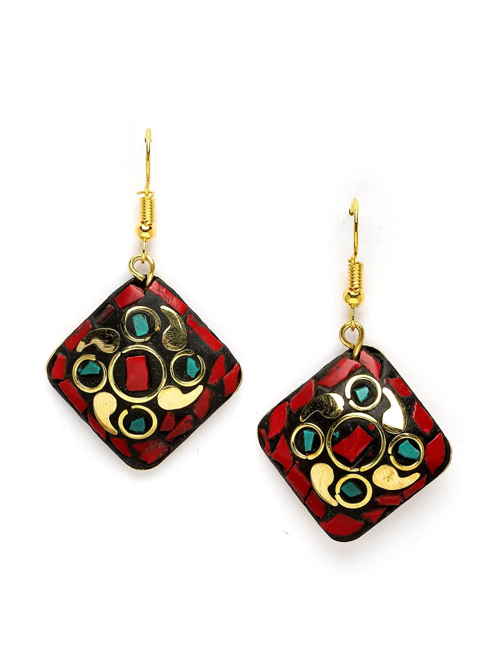 Royal Ethnic | Women's Tibetan Pendant Necklace Set | Traditional Oxidised Finish | Stylish Ethnic Jewellery | Festive - Royal Ethnic