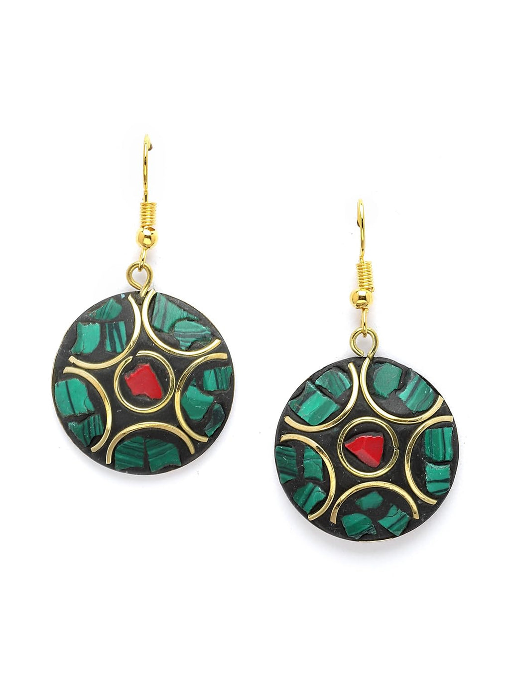 Royal Ethnic | Women's Tibetan Pendant Necklace Set | Traditional Oxidised Finish | Stylish Ethnic Jewellery | Festive - Royal Ethnic