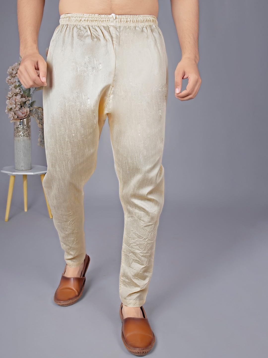 Royal Ethnic | Men's Black Indo-Western Kurta Dhoti Set | Elegant Traditional Design | Festive Wear | Comfortable Fit - Royal Ethnic