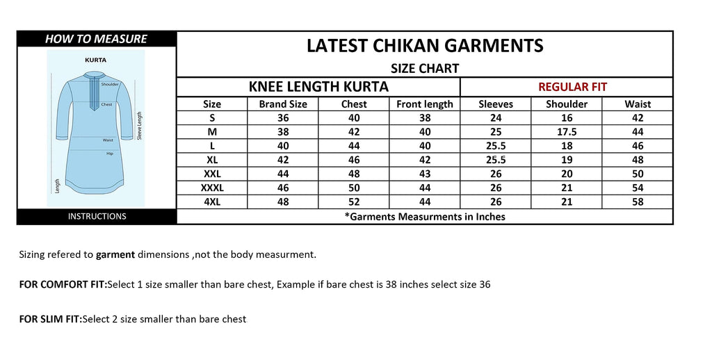 Royal Ethnic | Men's Cotton Textured Long Kurta | Full Sleeves | Regular Fit | Casual Ethnic Wear | Contemporary Charm - Royal Ethnic