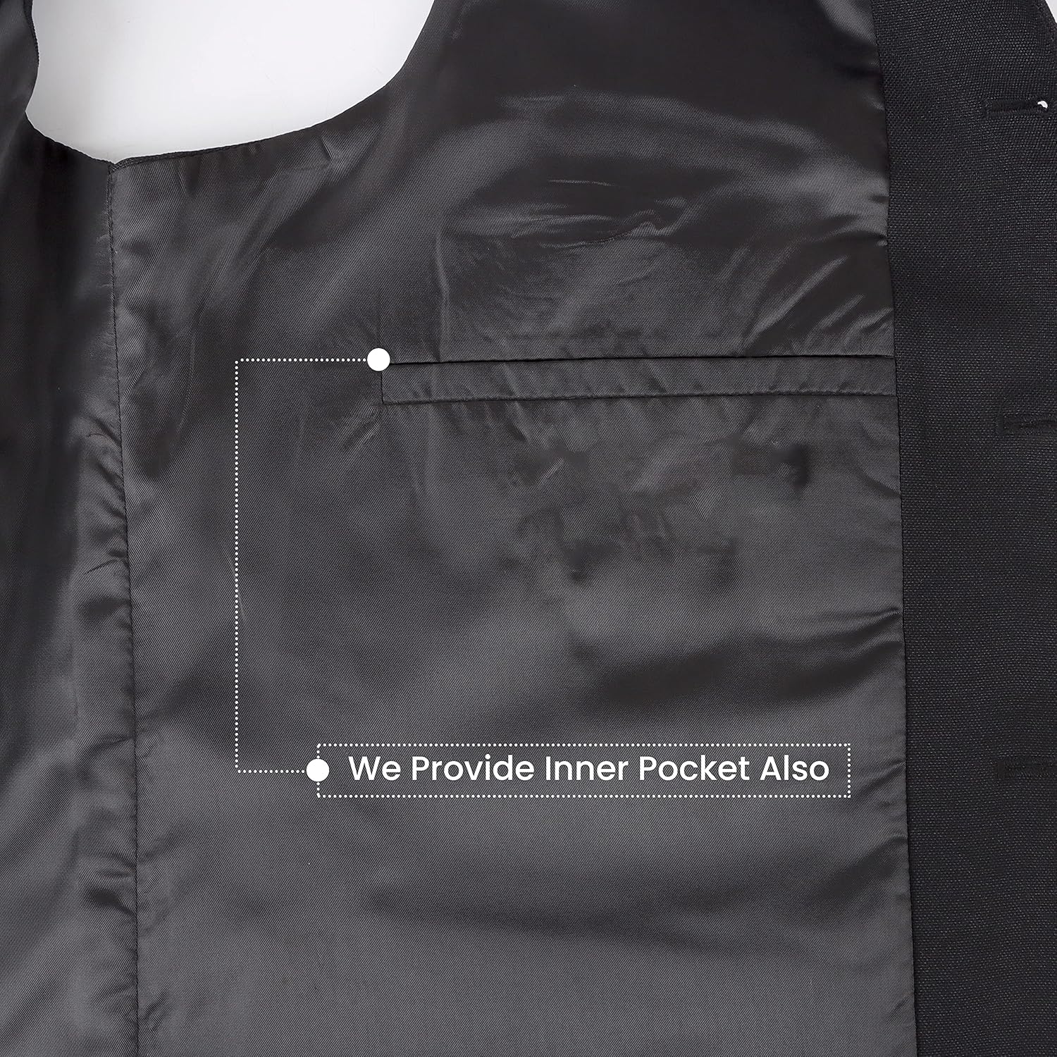 Royal Ethnics | Men's Nehru/Modi Jacket Waistcoat | Premium Matty Fabric | Sleeveless | Regular Fit | Festival Casual - Royal Ethnic