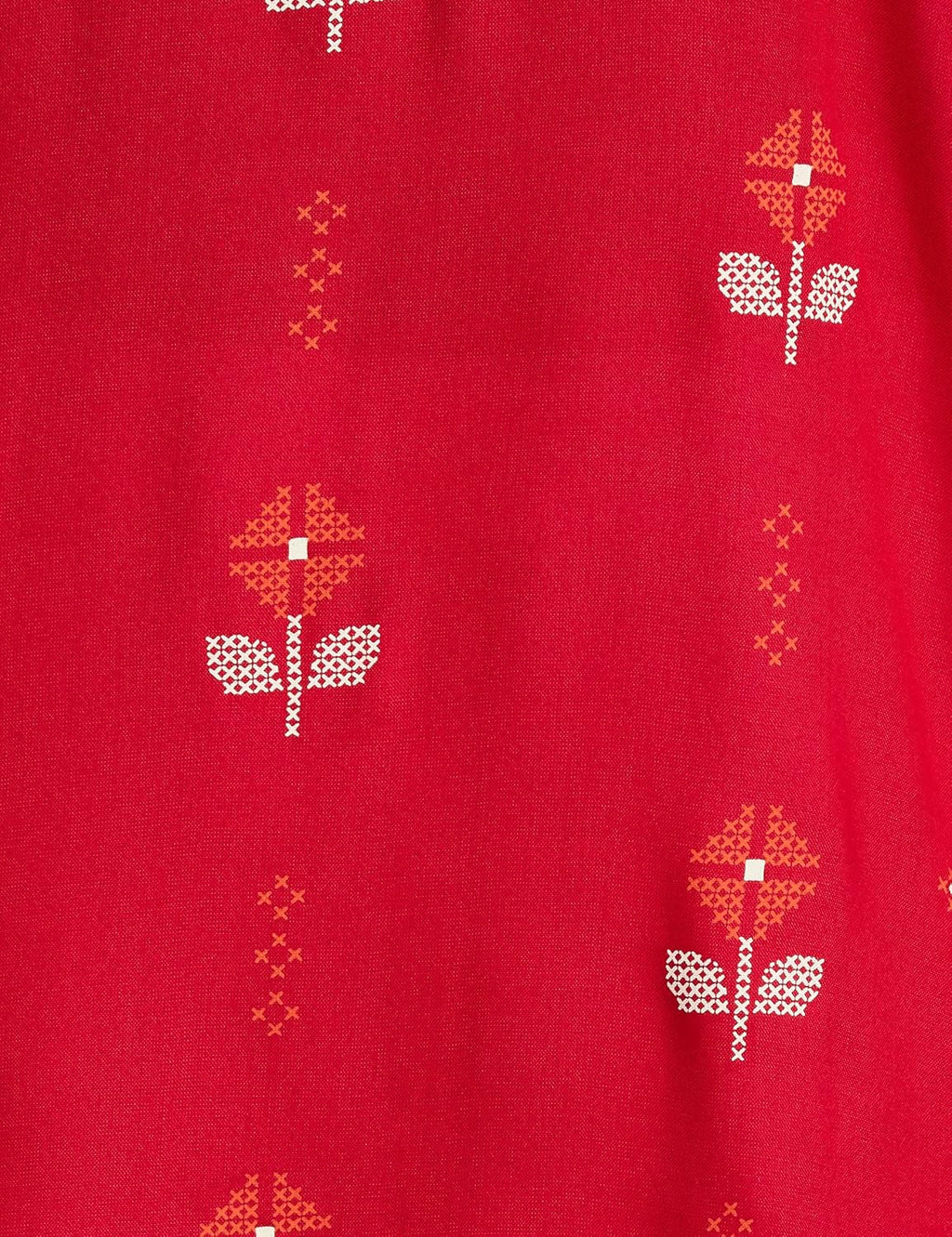 Max Women's Rayon Straight Fit Straight Printed Three-Quarter Sleeves Kurta